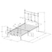 Novak Eastern King, Full, Queen, & Twin Bed - Imperial Furniture (Las Vegas, NV) - Multi Location