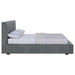 Gregory Bed Grey - Imperial Furniture (Las Vegas, NV) - Multi Location