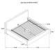 Gregory Bed Grey - Imperial Furniture (Las Vegas, NV) - Multi Location