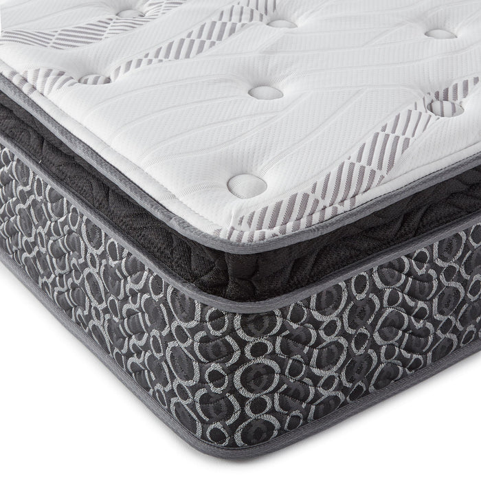Hayes 11" Twin XL Pillow Top Memory Foam Hybrid Mattress - Imperial Furniture (Las Vegas, NV) - Multi Location