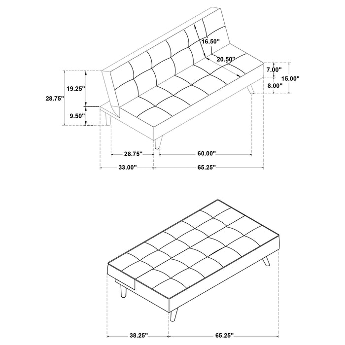 Jenson Sofa Bed - Imperial Furniture (Las Vegas, NV) - Multi Location