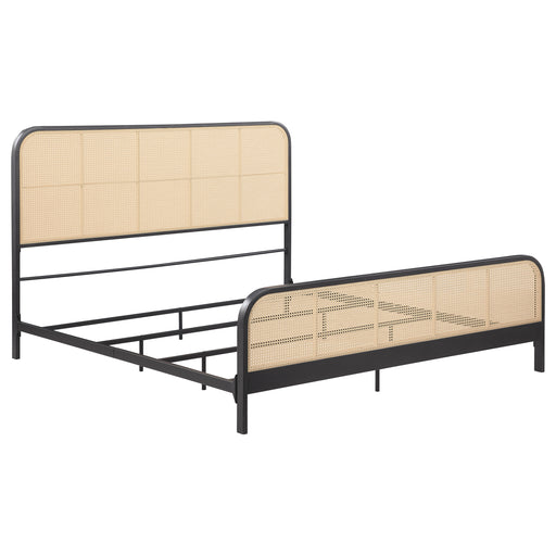 Lanewood Eastern King & Queen Bed Black & White - Imperial Furniture (Las Vegas, NV) - Multi Location