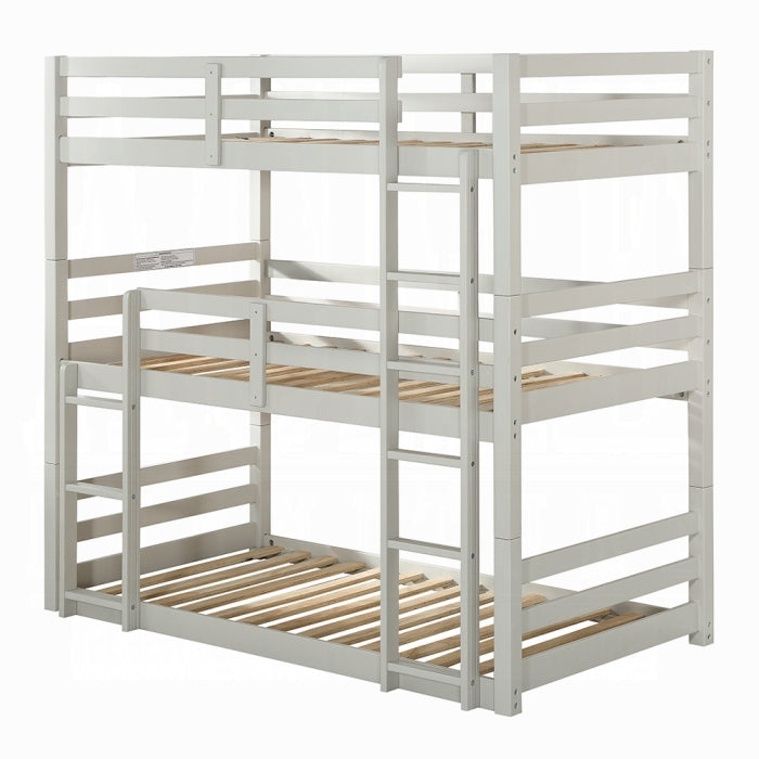 Ronnie Triple Twin Bunk Bed - Imperial Furniture (Las Vegas, NV) - Multi Location
