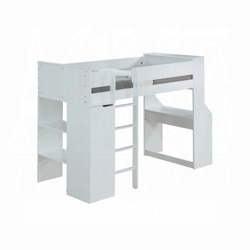 Ragna Twin Loft Bed With Desk and Wardrobe - Imperial Furniture (Las Vegas, NV) - Multi Location