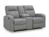 Gauntlet Reclining Loveseat with Console - Imperial Furniture (Las Vegas, NV) - Multi Location