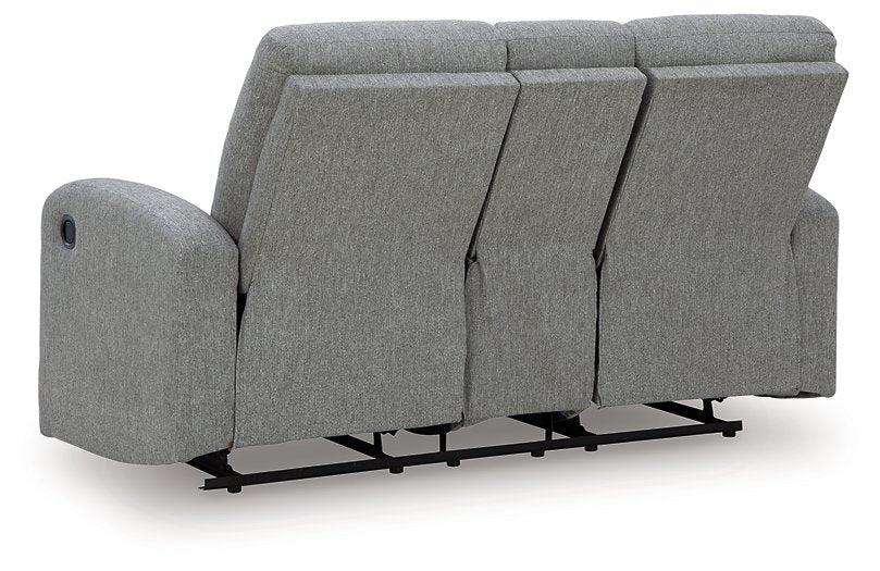 Gauntlet Reclining Loveseat with Console - Imperial Furniture (Las Vegas, NV) - Multi Location