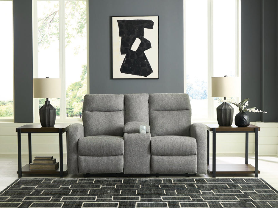Gauntlet Reclining Loveseat with Console - Imperial Furniture (Las Vegas, NV) - Multi Location