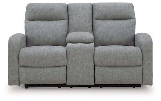 Gauntlet Reclining Loveseat with Console - Imperial Furniture (Las Vegas, NV) - Multi Location