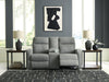 Gauntlet Reclining Loveseat with Console - Imperial Furniture (Las Vegas, NV) - Multi Location