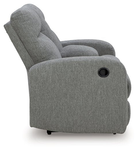 Gauntlet Reclining Loveseat with Console - Imperial Furniture (Las Vegas, NV) - Multi Location