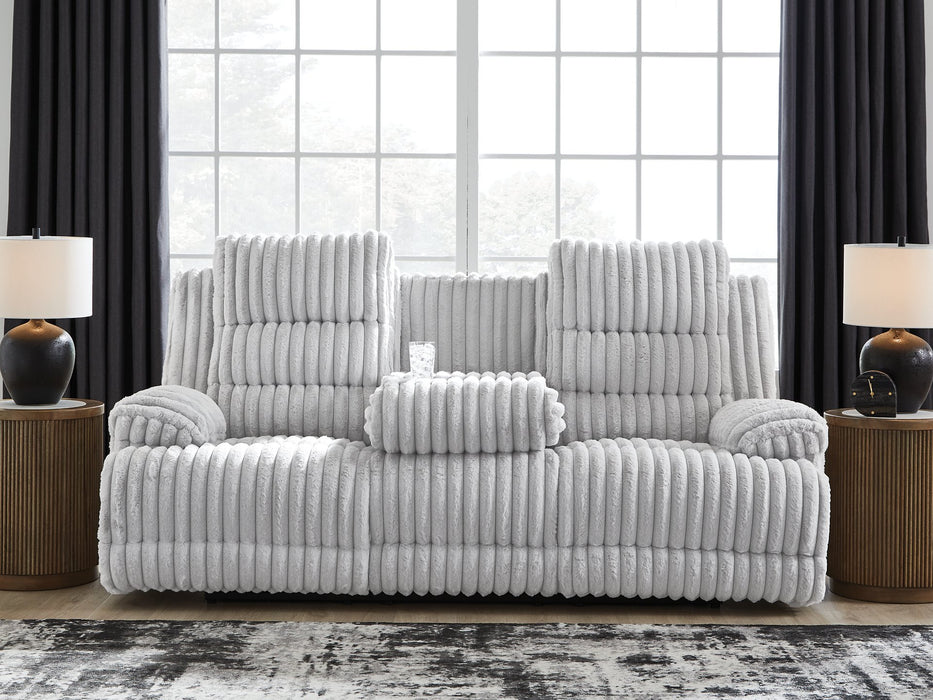Rhines Falls Power Reclining Sofa with Drop Down Table - Imperial Furniture (Las Vegas, NV) - Multi Location