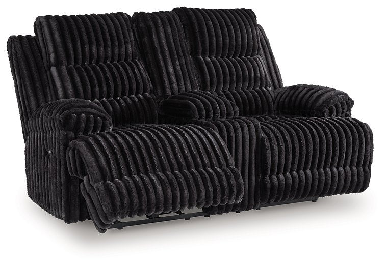 Rhine Falls Reclining Loveseat with Console - Imperial Furniture (Las Vegas, NV) - Multi Location