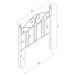 Ellis Twin Headboard - Imperial Furniture (Las Vegas, NV) - Multi Location