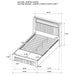 Madison Full & Twin Bed - Imperial Furniture (Las Vegas, NV) - Multi Location