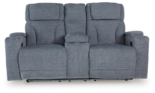 Studio Cave Power Reclining Loveseat with Console - Imperial Furniture (Las Vegas, NV) - Multi Location