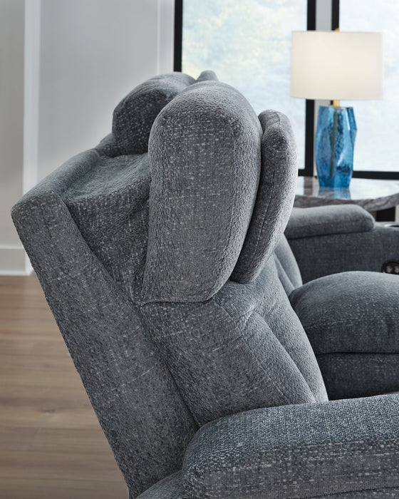 Studio Cave Power Reclining Loveseat with Console - Imperial Furniture (Las Vegas, NV) - Multi Location