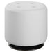 Bowman Round Upholstered Ottoman White - Imperial Furniture (Las Vegas, NV) - Multi Location