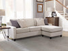 Mcloughlin Upholstered Sectional Platinum - Imperial Furniture (Las Vegas, NV) - Multi Location