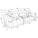Winchester Stationary Sofa - Imperial Furniture (Las Vegas, NV) - Multi Location