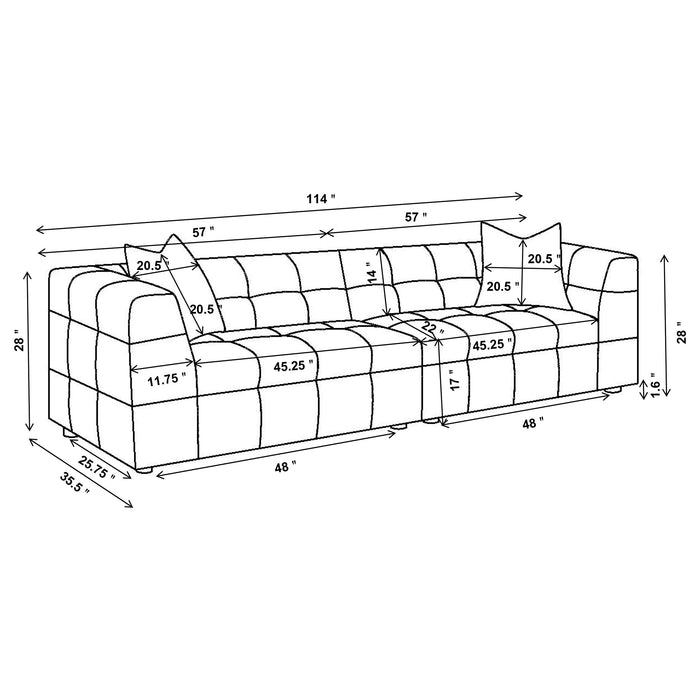 Everly Stationary Sofa - Imperial Furniture (Las Vegas, NV) - Multi Location