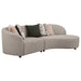 Fayette Stationary Sectionals Greige - Imperial Furniture (Las Vegas, NV) - Multi Location