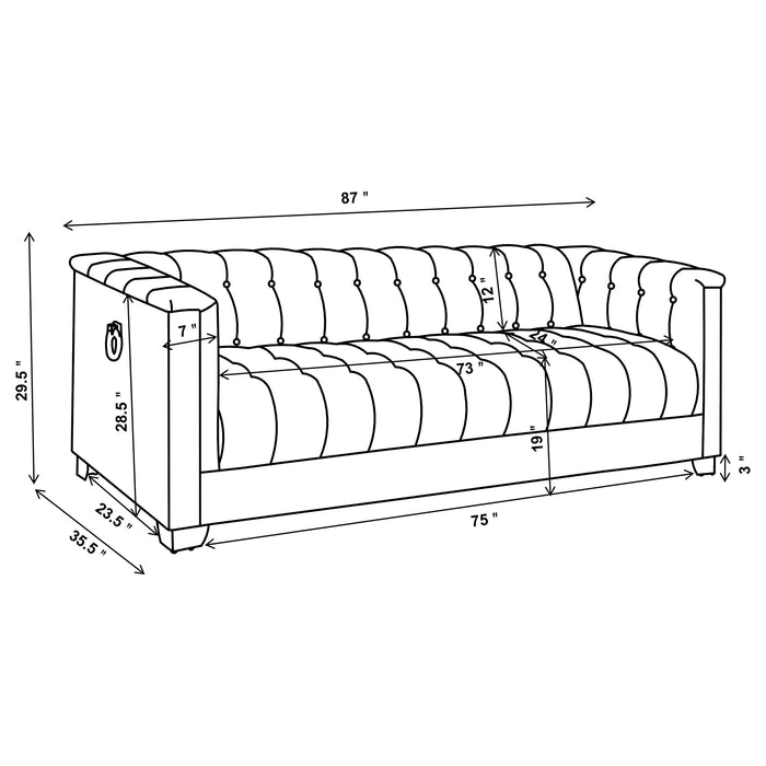 Chaviano Stationary 3 Pc Sets - Imperial Furniture (Las Vegas, NV) - Multi Location