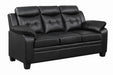 Finley Tufted Upholstered Sofa Black - Imperial Furniture (Las Vegas, NV) - Multi Location