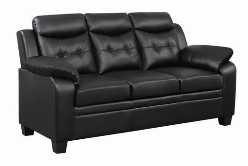 Finley Tufted Upholstered Sofa Black - Imperial Furniture (Las Vegas, NV) - Multi Location