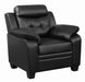Finley Tufted Upholstered Chair Black - Imperial Furniture (Las Vegas, NV) - Multi Location