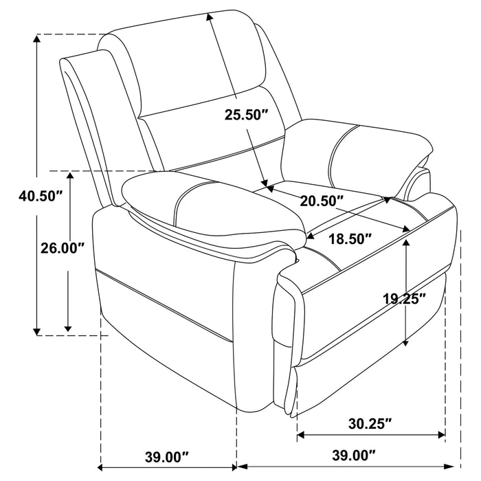 Ellington Accent Chair - Imperial Furniture (Las Vegas, NV) - Multi Location