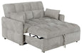 Cotswold Tufted Cushion Sleeper Sofa Bed Light Grey & Dark Grey - Imperial Furniture (Las Vegas, NV) - Multi Location