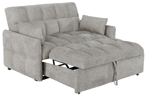 Cotswold Tufted Cushion Sleeper Sofa Bed Light Grey & Dark Grey - Imperial Furniture (Las Vegas, NV) - Multi Location