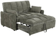 Cotswold Tufted Cushion Sleeper Sofa Bed Light Grey & Dark Grey - Imperial Furniture (Las Vegas, NV) - Multi Location