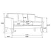 Ruth Stationary 3 Pc Set - Imperial Furniture (Las Vegas, NV) - Multi Location