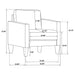 Ruth Accent Chair - Imperial Furniture (Las Vegas, NV) - Multi Location