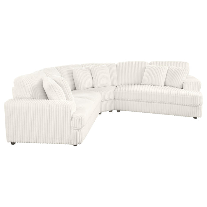 Emberson Upholstered Modular Sectional Sofa Ivory - Imperial Furniture (Las Vegas, NV) - Multi Location