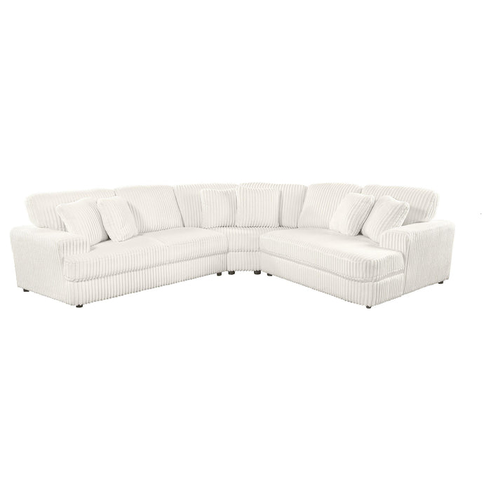 Emberson Upholstered Modular Sectional Sofa Ivory - Imperial Furniture (Las Vegas, NV) - Multi Location