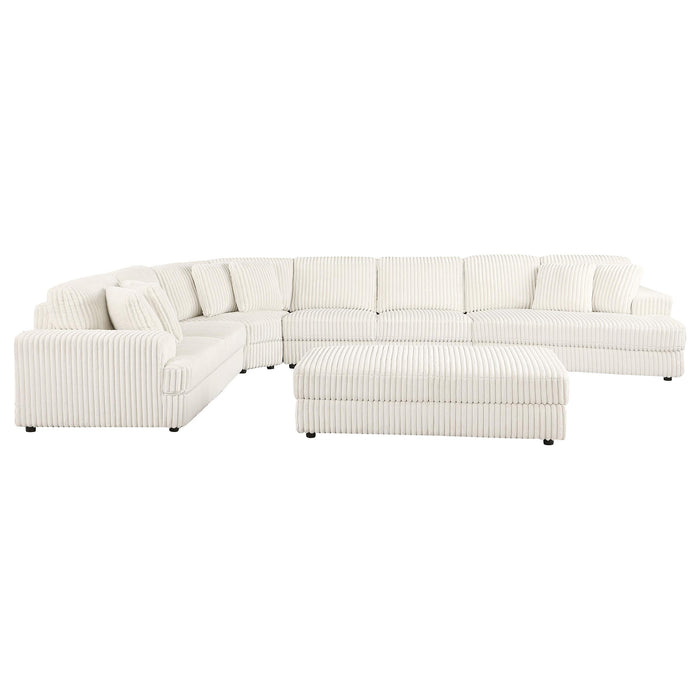 Emberson Upholstered Modular Sectional Sofa Ivory - Imperial Furniture (Las Vegas, NV) - Multi Location