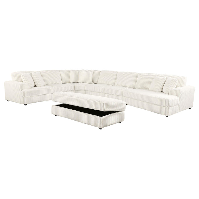 Emberson Upholstered Modular Sectional Sofa Ivory - Imperial Furniture (Las Vegas, NV) - Multi Location