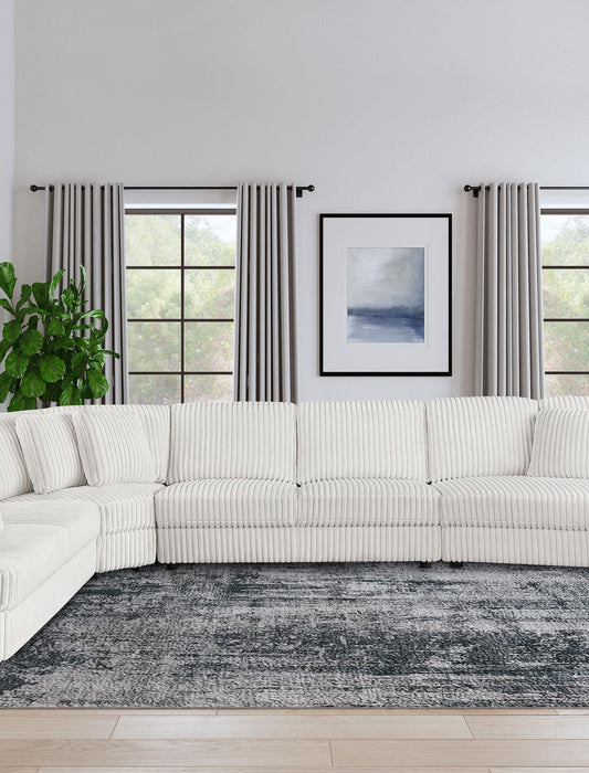 Emberson Upholstered Armless Loveseat Ivory - Imperial Furniture (Las Vegas, NV) - Multi Location