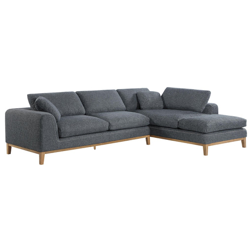 Persia 2-piece Modular Sectional Grey - Imperial Furniture (Las Vegas, NV) - Multi Location