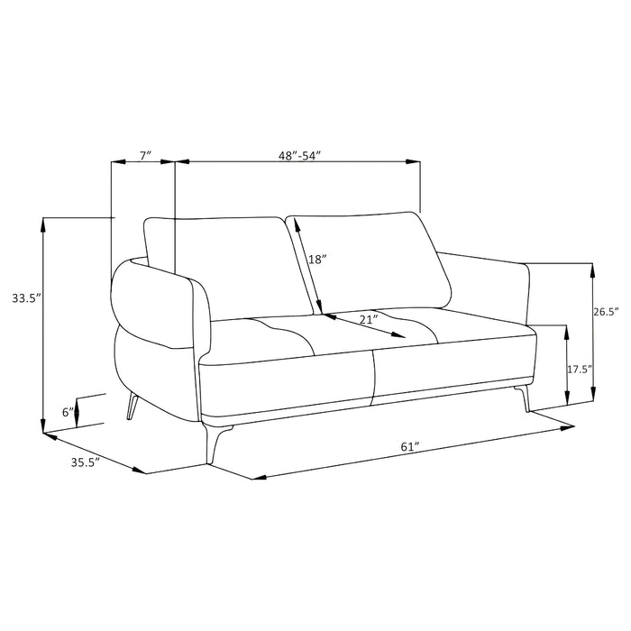 Lively Stationary 2 Pc Set - Imperial Furniture (Las Vegas, NV) - Multi Location