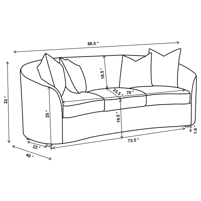 Rainn Living room set - Imperial Furniture (Las Vegas, NV) - Multi Location