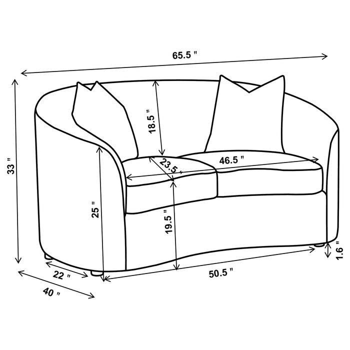 Rainn Living room set - Imperial Furniture (Las Vegas, NV) - Multi Location