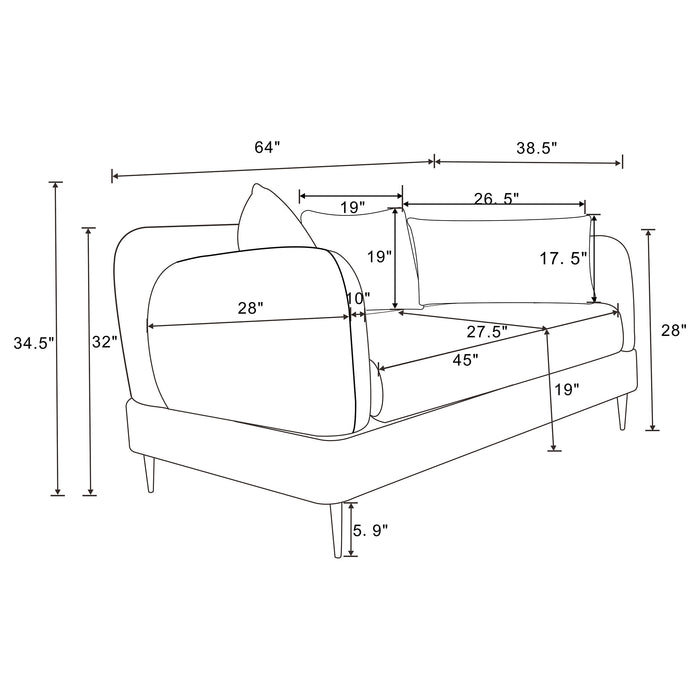 Jade Loveseats - Imperial Furniture (Las Vegas, NV) - Multi Location