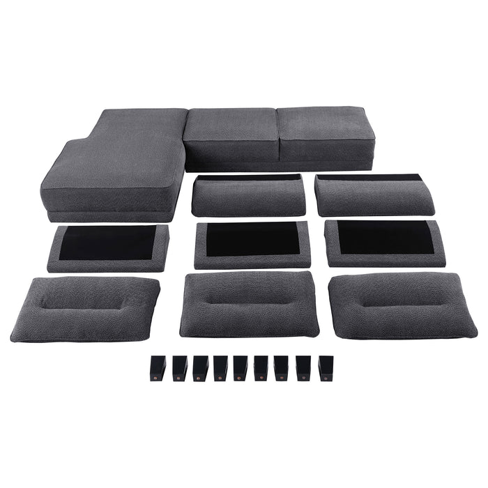Caspian Stationary Sectionals - Imperial Furniture (Las Vegas, NV) - Multi Location