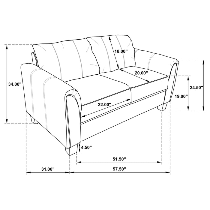 Davis Stationary 3 Pc Set - Imperial Furniture (Las Vegas, NV) - Multi Location