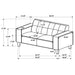 Deerhurst Stationary Loveseat - Imperial Furniture (Las Vegas, NV) - Multi Location