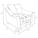 Tomkins Accent Chair - Imperial Furniture (Las Vegas, NV) - Multi Location