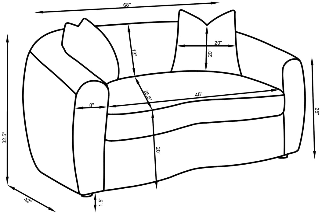Isabella Stationary 3 Pc Sets - Imperial Furniture (Las Vegas, NV) - Multi Location
